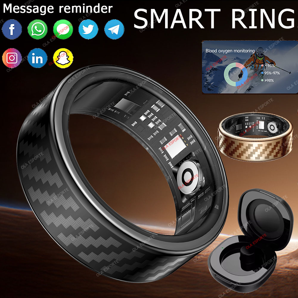 Smartwatch Health Watches For Women - أحدث خاتم ذكي للاتصال وإشعارات الرسائل
