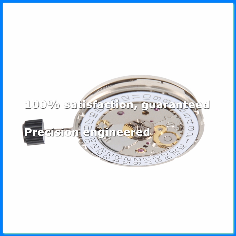 Watches Original - حركة ساعة ميكانيكية بيضاء 3H من