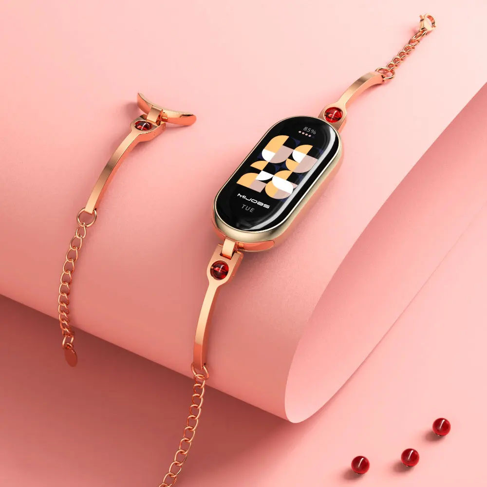 Watch Smartwatch Android - حزام بديل من الفولاذ المقاوم للصدأ
