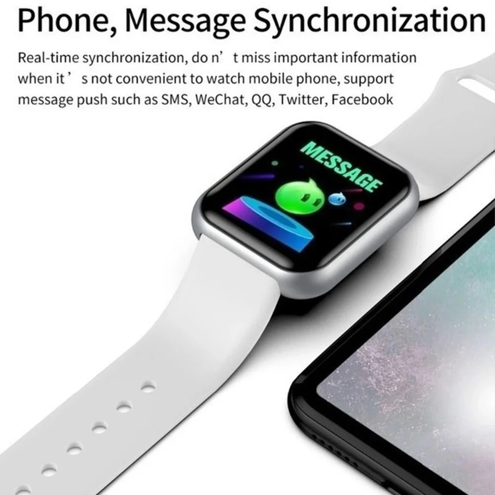 ساعة ذكية للرجال والنساء، ساعة - مراجعة Watch Smartwatch Android وسعره