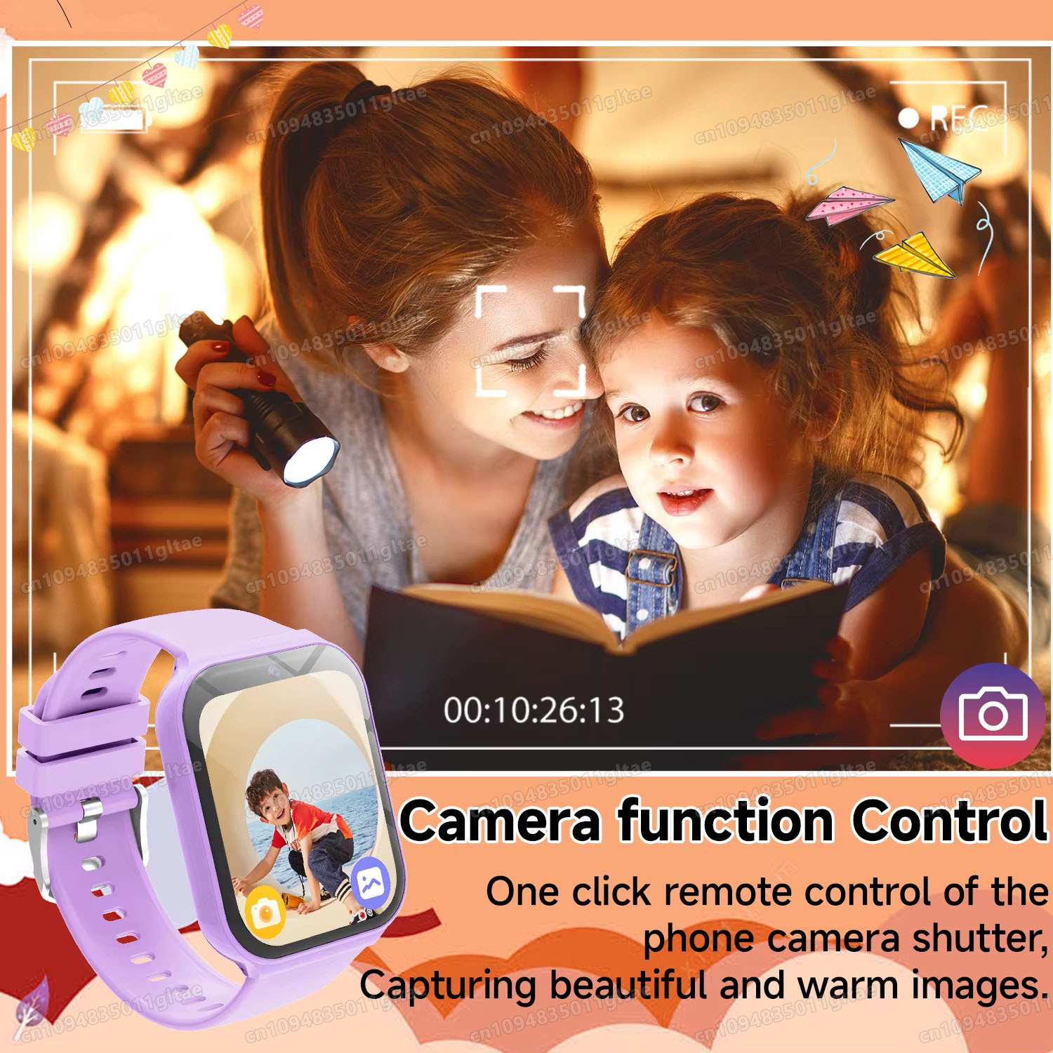 ساعة ذكية جديدة للأطفال مع كام - مراجعة Smartwatch Watches Birthday Gift For Boys وسعره