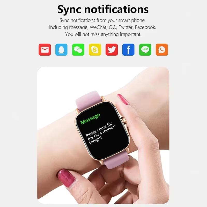 ساعة لينوفو الرياضية الذكية ال - مراجعة Smartwatch Health Watches For Women وسعره
