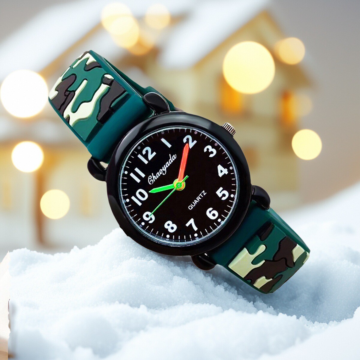 ساعات يد كوارتز تناظرية للأطفا - مراجعة Smartwatch Watches Birthday Gift For Boys وسعره