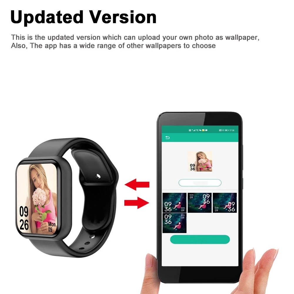 ساعة ذكية للرجال والنساء، وضع  - مراجعة Watch Smartwatch Android وسعره