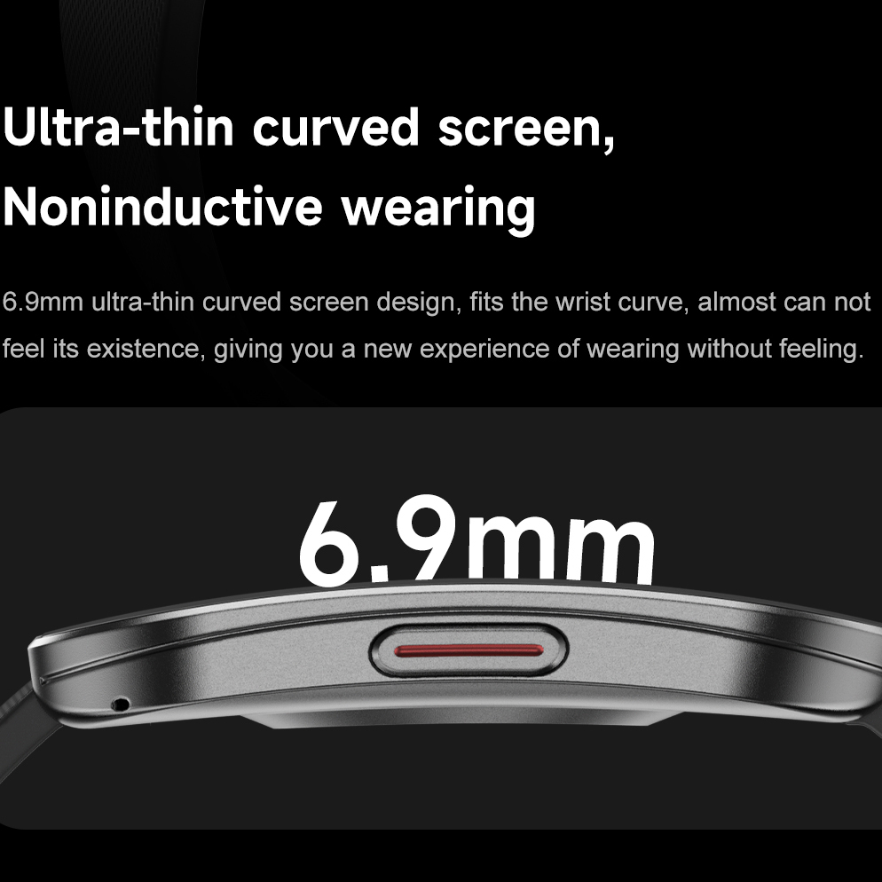 Amoled رقيقة جدا منحني مقاوم ل - مراجعة Smartwatch Health Watches For Women وسعره