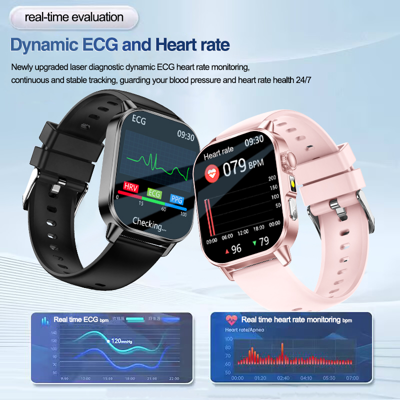 ساعة ذكية جديدة للتمريض للرجال - مراجعة Smartwatch Health Watches For Men وسعره