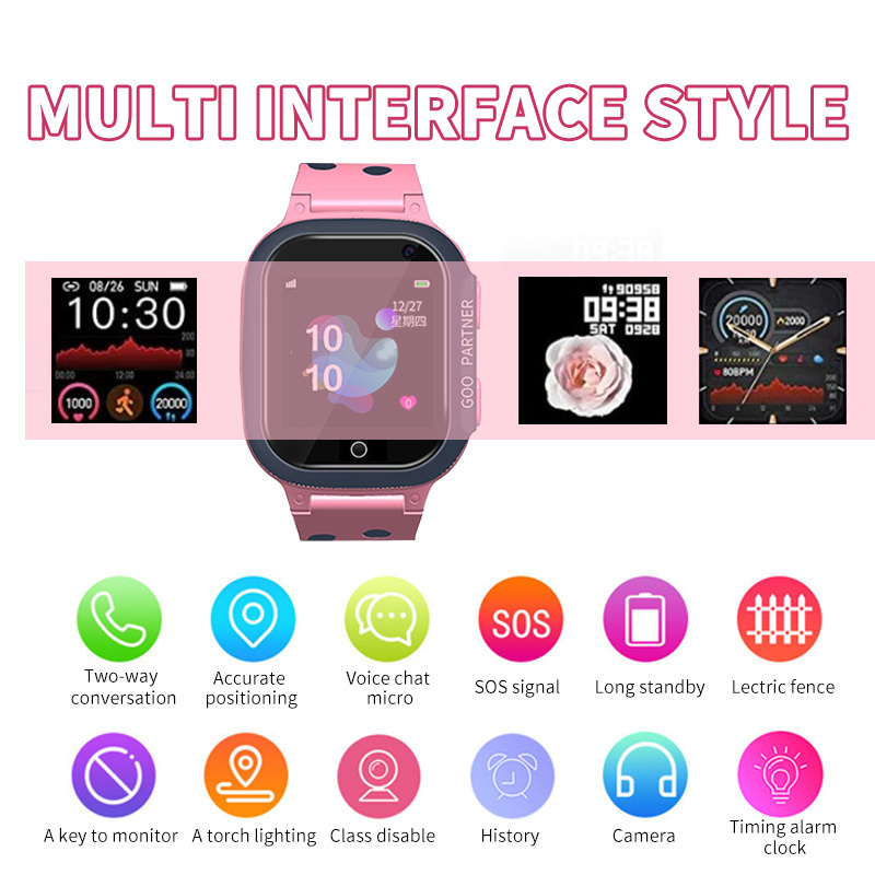 ساعة ذكية للأطفال مقاومة للماء - مراجعة Smartwatch Digital Watches For Kid Boy With Alarm وسعره