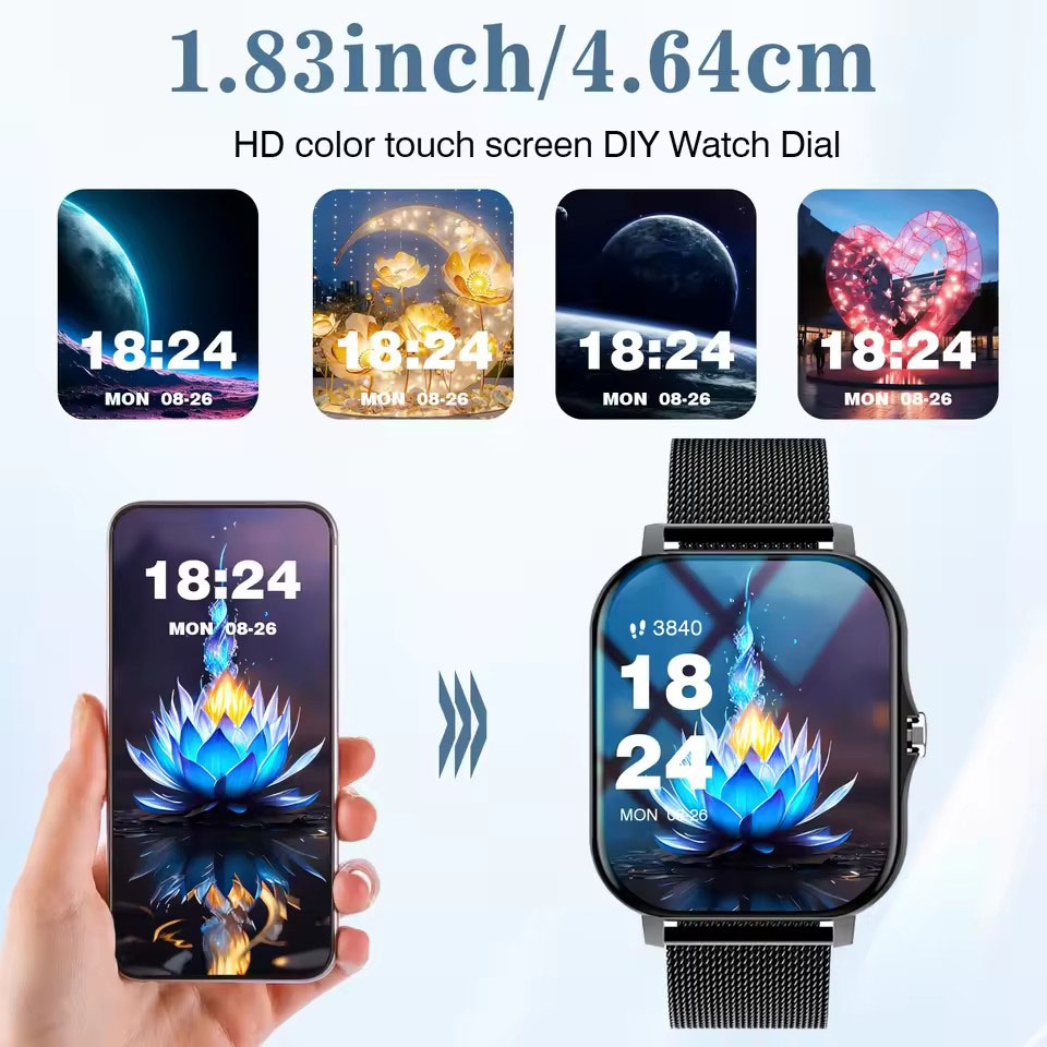 ساعة ذكية جديدة 2026 مع خاصية  - مراجعة Smartwatch Health Watches For Women وسعره