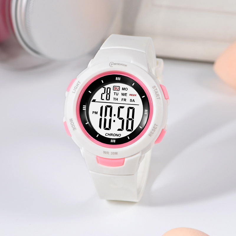 UTHAI CE49 ساعات أطفال موضة مض - مراجعة Smartwatch Digital Watches For Kid Boy With Alarm وسعره