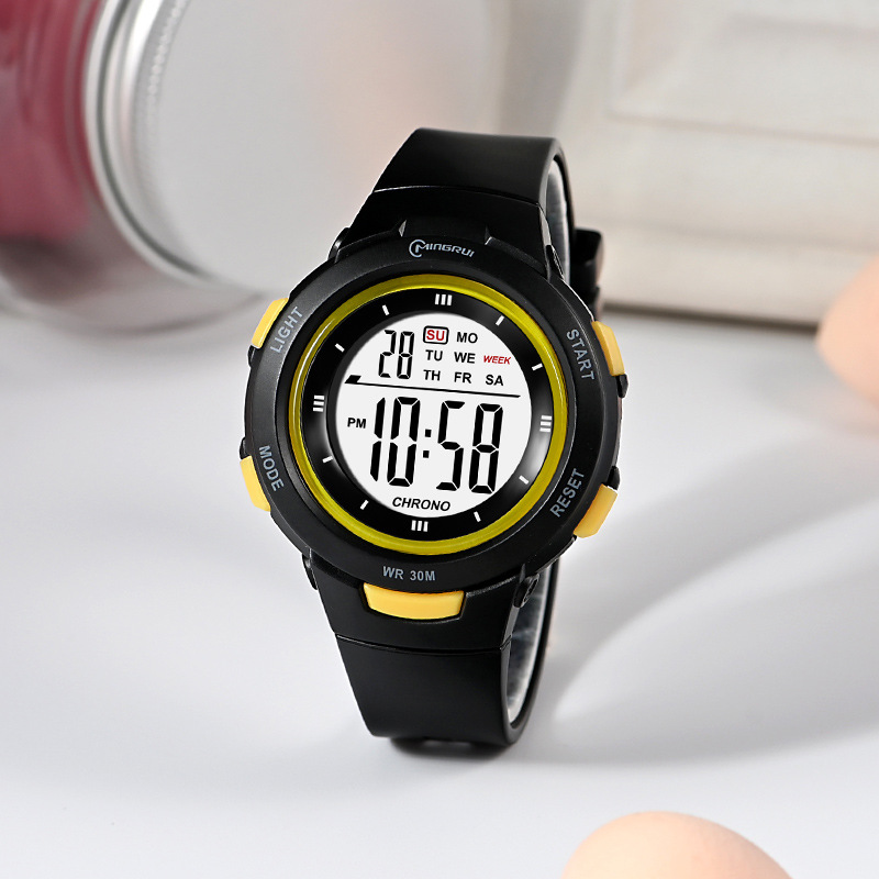 UTHAI CE49 ساعات أطفال موضة مض - مراجعة Smartwatch Digital Watches For Kid Boy With Alarm وسعره