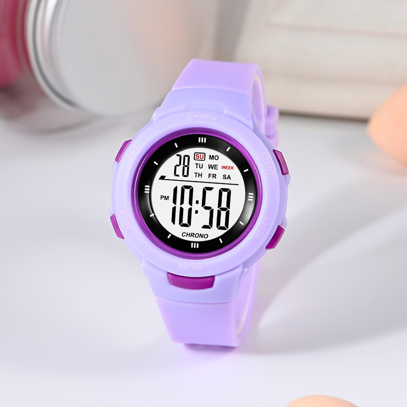 UTHAI CE49 ساعات أطفال موضة مض - مراجعة Smartwatch Digital Watches For Kid Boy With Alarm وسعره
