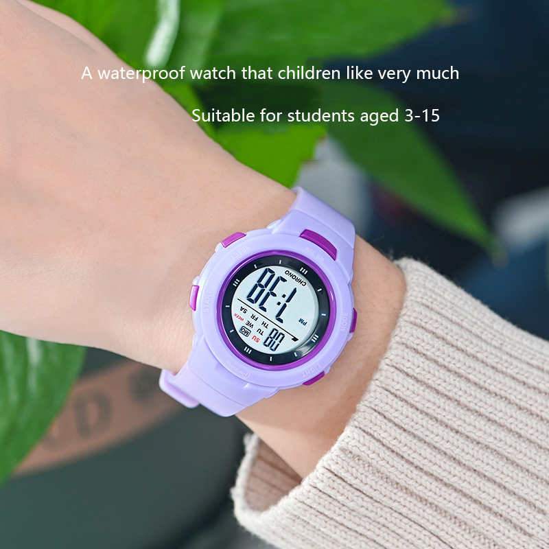 UTHAI CE49 ساعات أطفال موضة مض - مراجعة Smartwatch Digital Watches For Kid Boy With Alarm وسعره