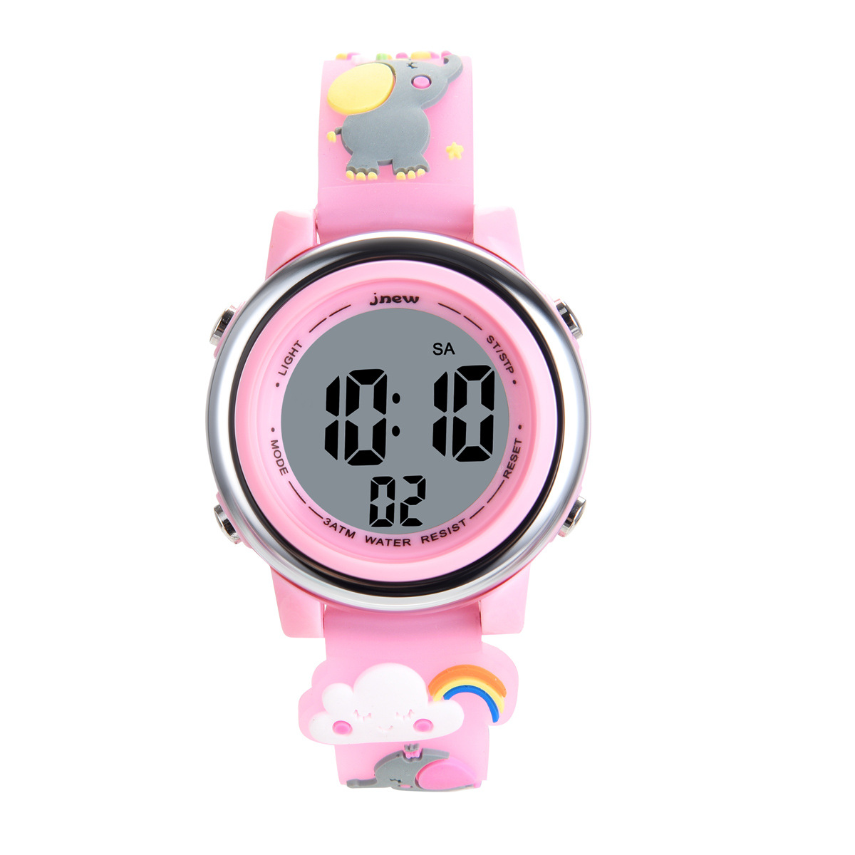 UTHAI H120 الأطفال الكرتون ساع - مراجعة Smartwatch Digital Watches For Kid Boy With Alarm وسعره