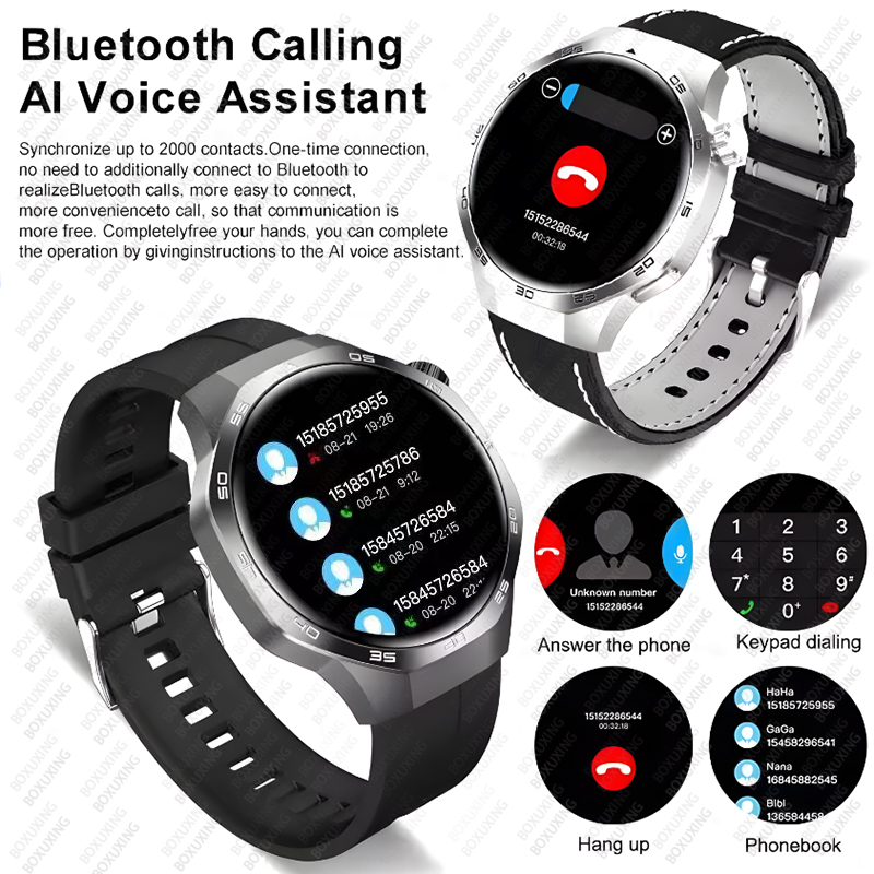 2026 جديد ساعة BOXUXING 5 ماكس - مراجعة Smartwatch Health Watches For Women وسعره
