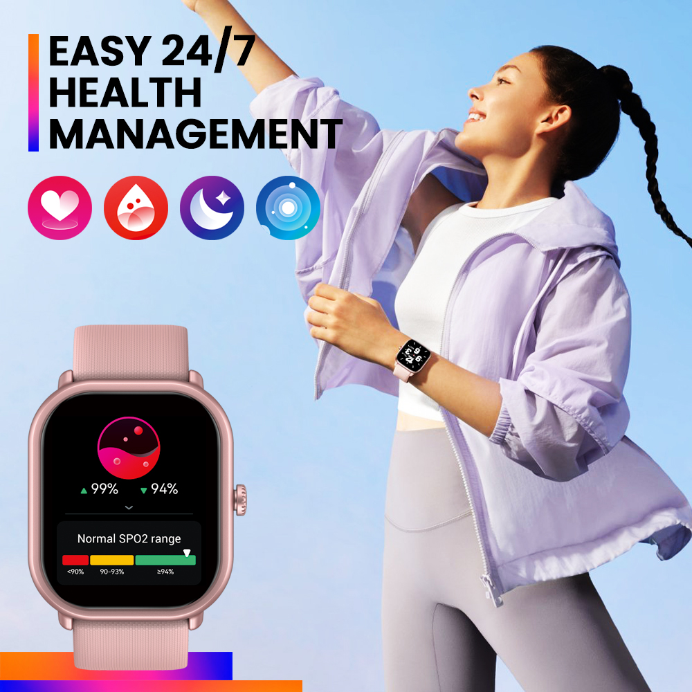 ساعة ذكية Zeblaze-GTS 3 Pro لل - مراجعة Smartwatch Health Watches For Men وسعره