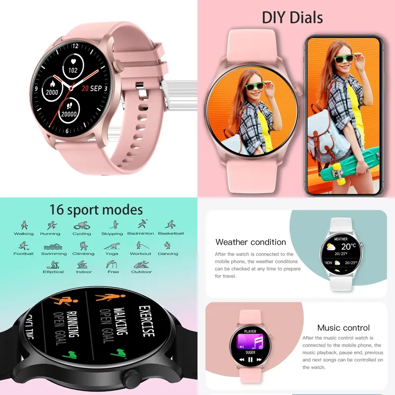 ساعة ذكية SENBONO MAX8 للرجال  - مراجعة Watch Smartwatch Android وسعره
