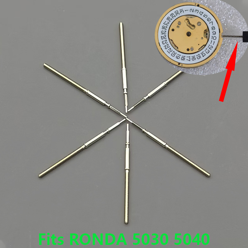 2/4 قطعة روندا 5030D 5040D حرك - مراجعة Watch Crown Stem وسعره