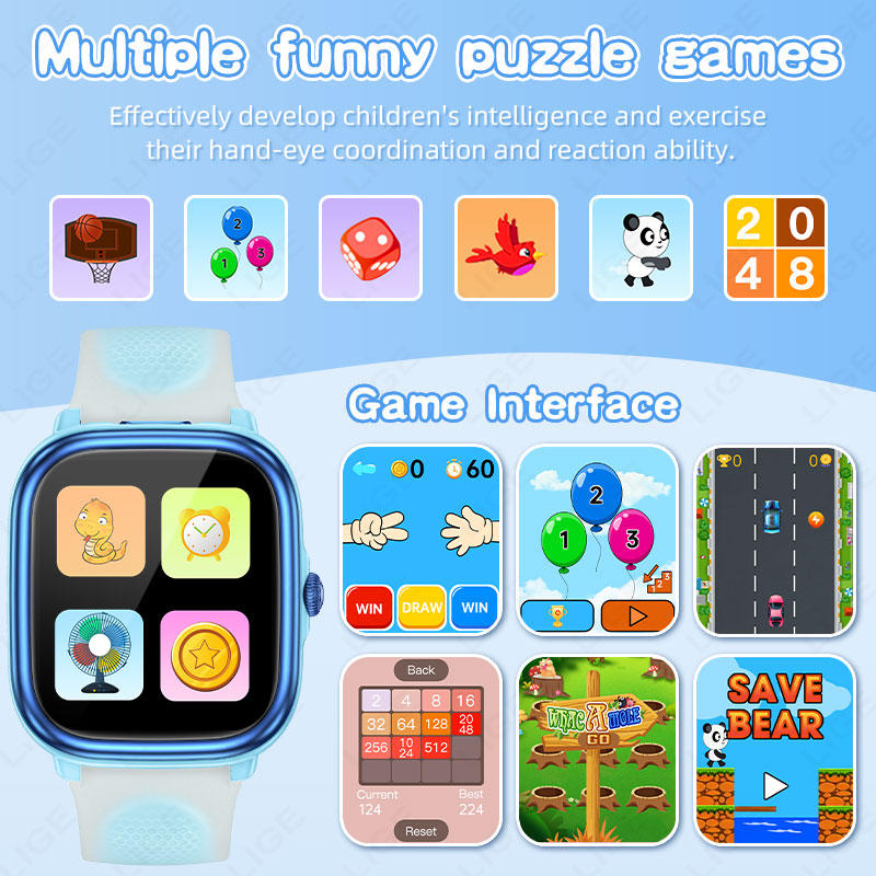 ساعة ذكية للأطفال، ساعة ذكية ل - مراجعة Smartwatch Watches Birthday Gift For Boys وسعره